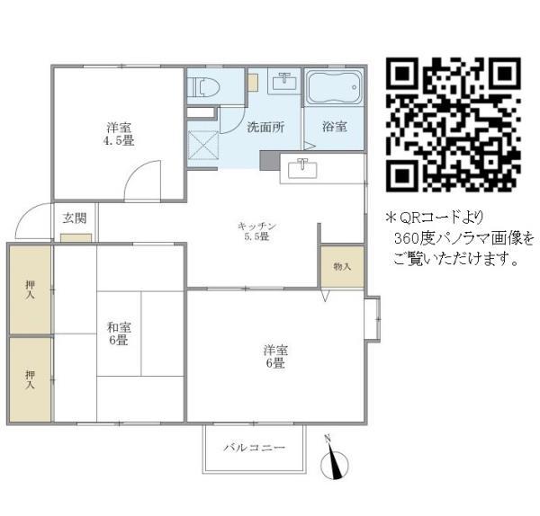 ハイツ鎌倉Ａの間取り