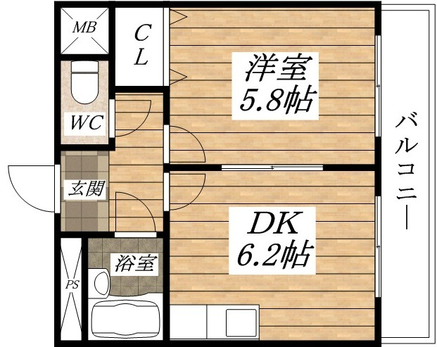 ラピタの間取り