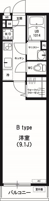 リブリ・花の間取り