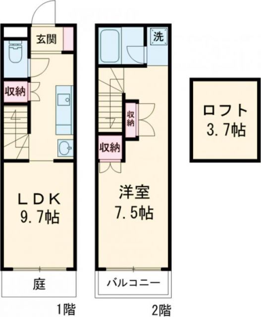 アドリアーノ長山の間取り