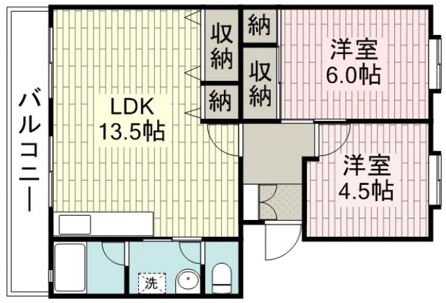 オークヒル２の間取り