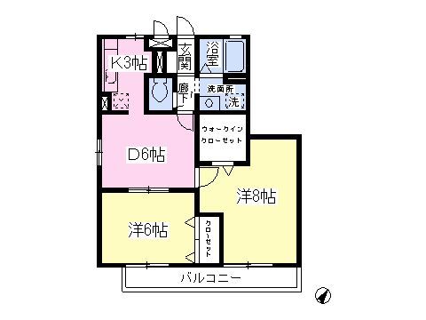 エルシティおゆみ野II番館の間取り