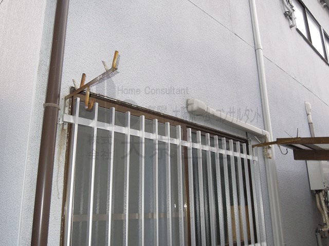 バルコニー　物干し