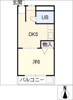 コーポ前野の間取り