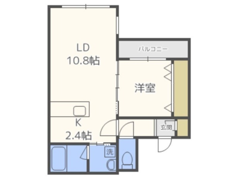 ピオネロ山鼻の間取り