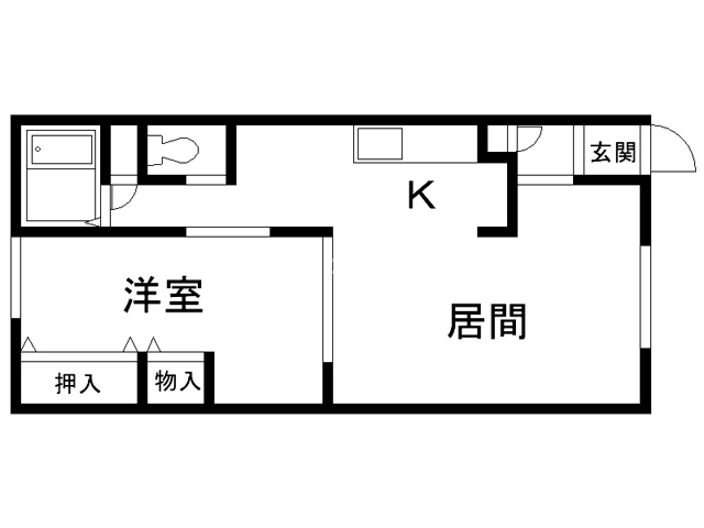 安立マンションの間取り