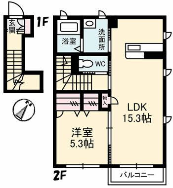 アンビエンテの間取り