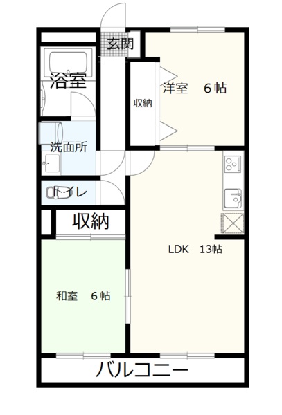 北町三和ビルの間取り