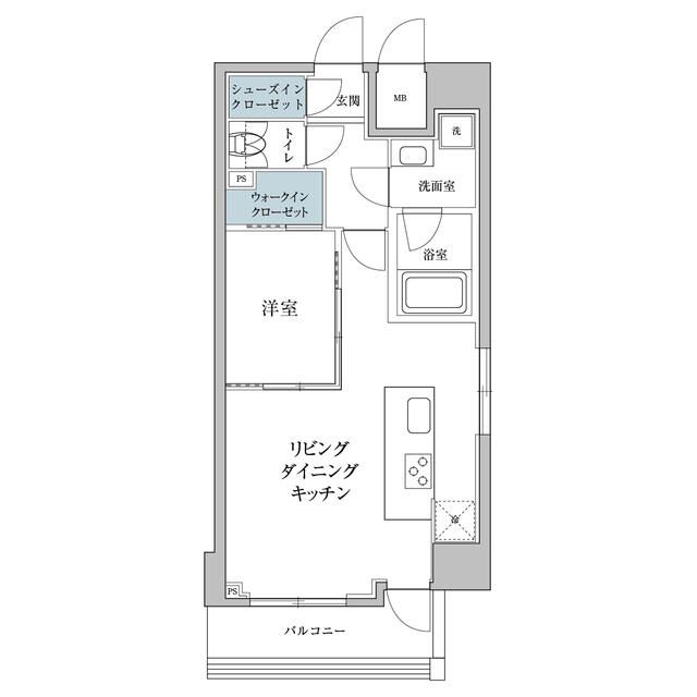 【Ｌｏｇ上野駅前の間取り】