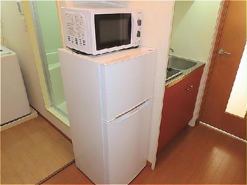 その他　電子レンジ、冷蔵庫完備