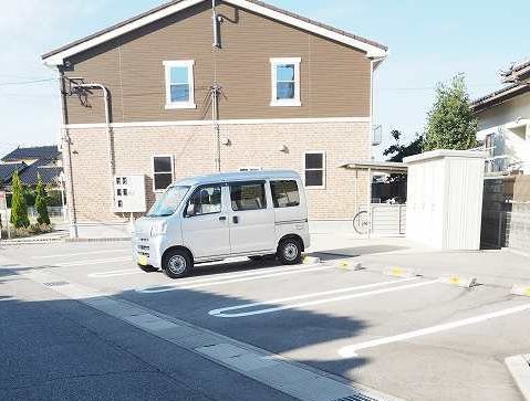 【シュプレーモの駐車場】