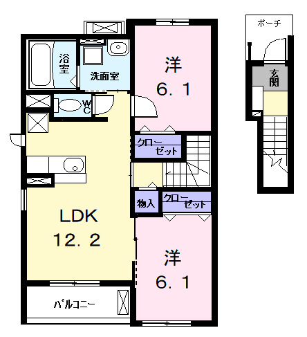 ファースト（Ｆｉｒｓｔ）の間取り