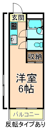 足立区加賀のマンションの間取り