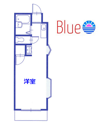 鎌倉市大船のアパートの間取り