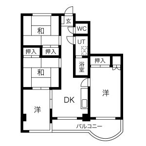 【メゾン徳IIの間取り】