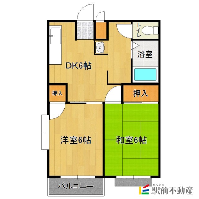 プランドゥ鳥栖　Ｉの間取り