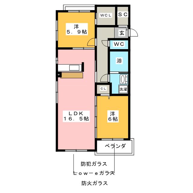 イーグル７の間取り