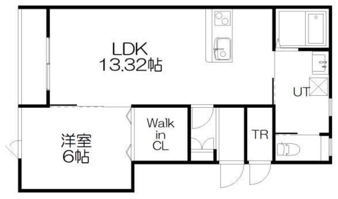 プリムヴェールIIの間取り