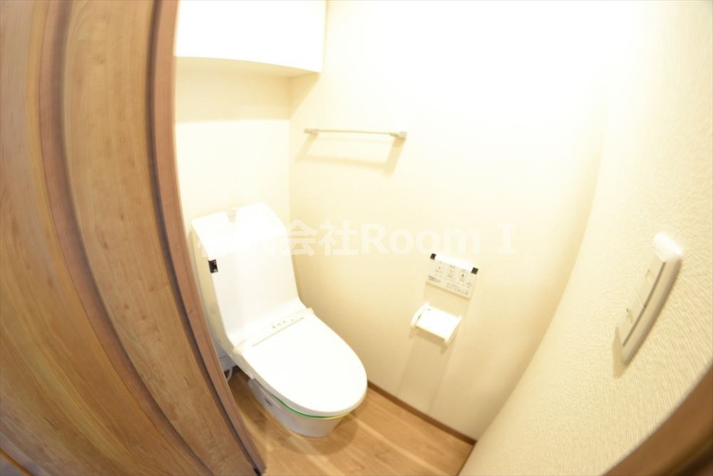 トイレ　ゆったりとした空間のトイレです