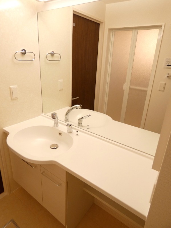 洗面設備　図面と現状に相違がある場合には現状を優先