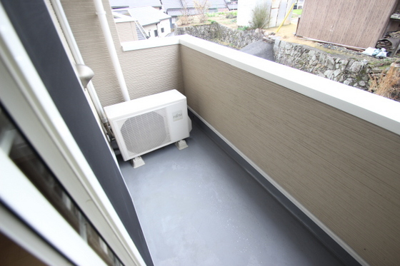 バルコニー　※別部屋の写真です