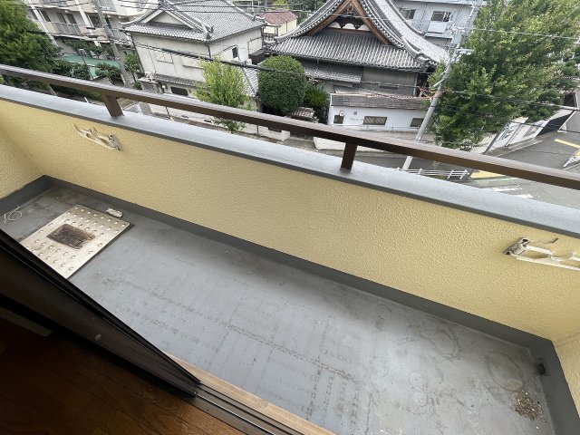 バルコニー　広々としたバルコニーです