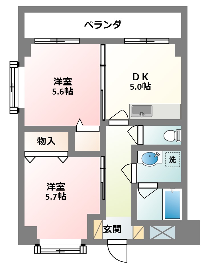 ヒルトップウィング_間取り_0