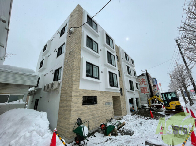 建物外観　札幌市北区北２８条西「カノア」