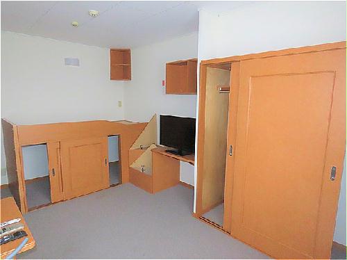 収納　クローゼット、ベッド下収納あり