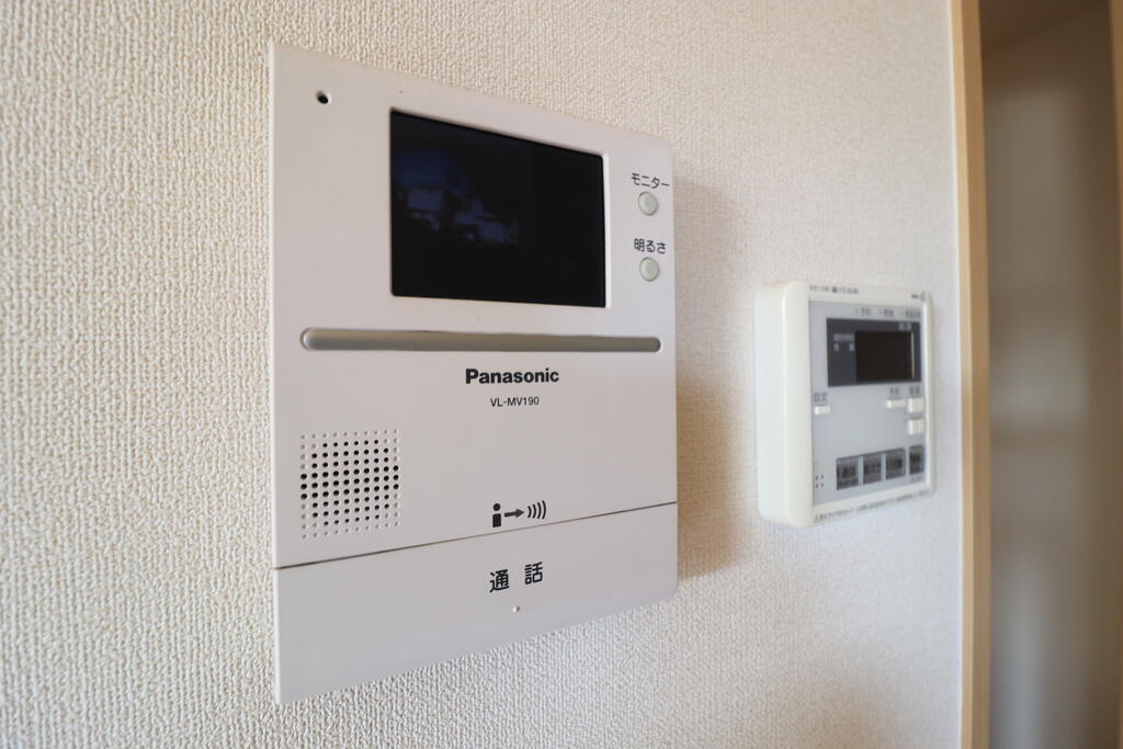 セキュリティ　モニター付きで安心