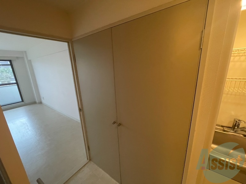 収納　ここに収納があります。収納があると部屋が広く使えます。