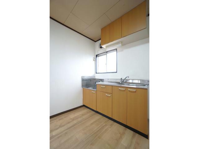 キッチン　２口ガスコンロ設置