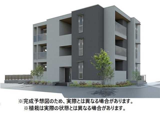 建物外観　外観パース