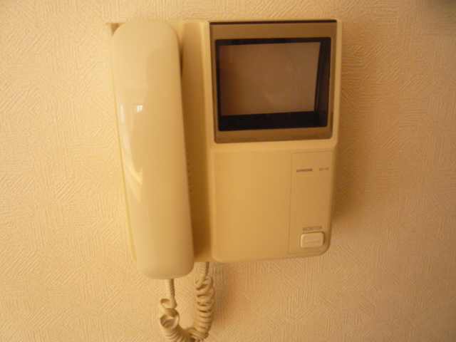 セキュリティ　急な訪問者をモニターで確認出来る　TVドアホン