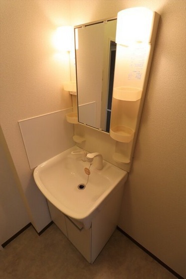洗面設備　他号室のお写真です