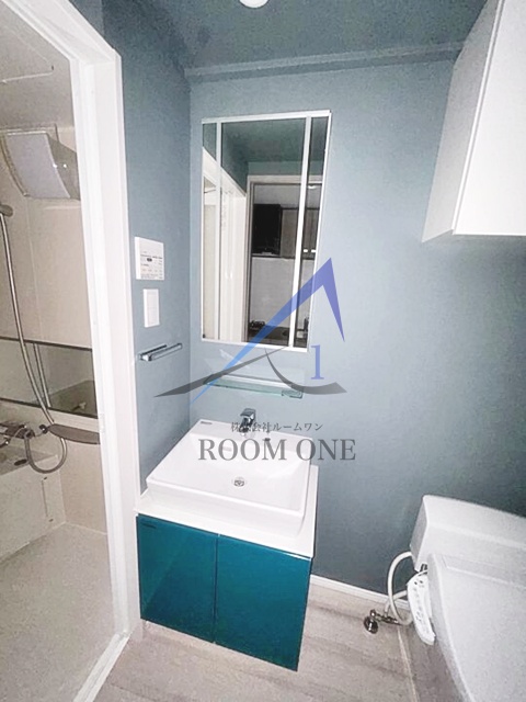 洗面設備　洗面台です。