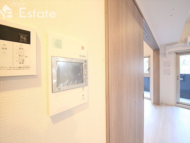 セキュリティ　モニター付きインターホン