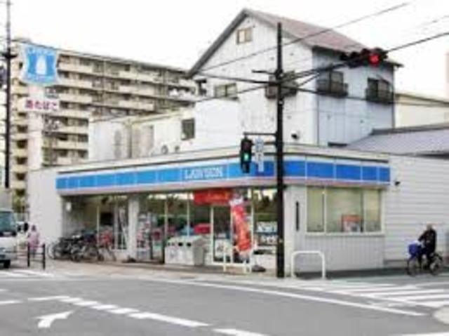 コンビニ　ローソン放出東二丁目店（コンビニ）まで618m