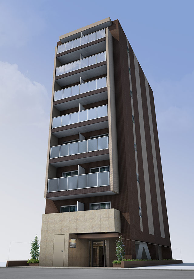 建物外観　パース