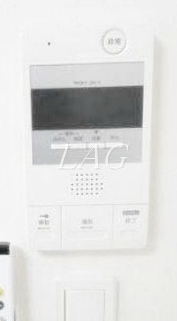 セキュリティ　モニター付きインターフォンです。