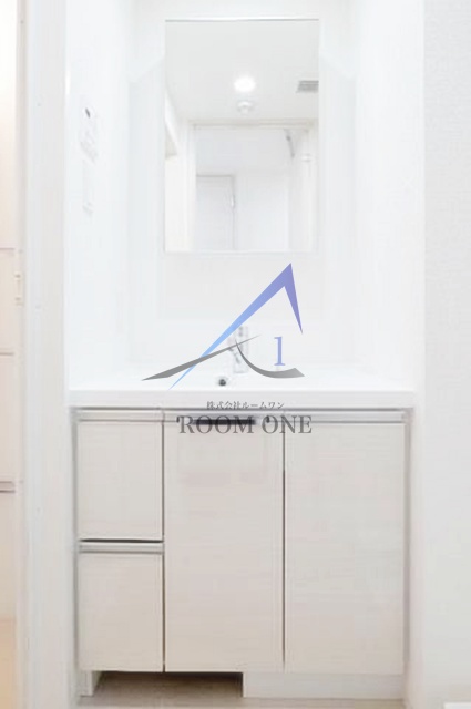 洗面設備　洗面台です。