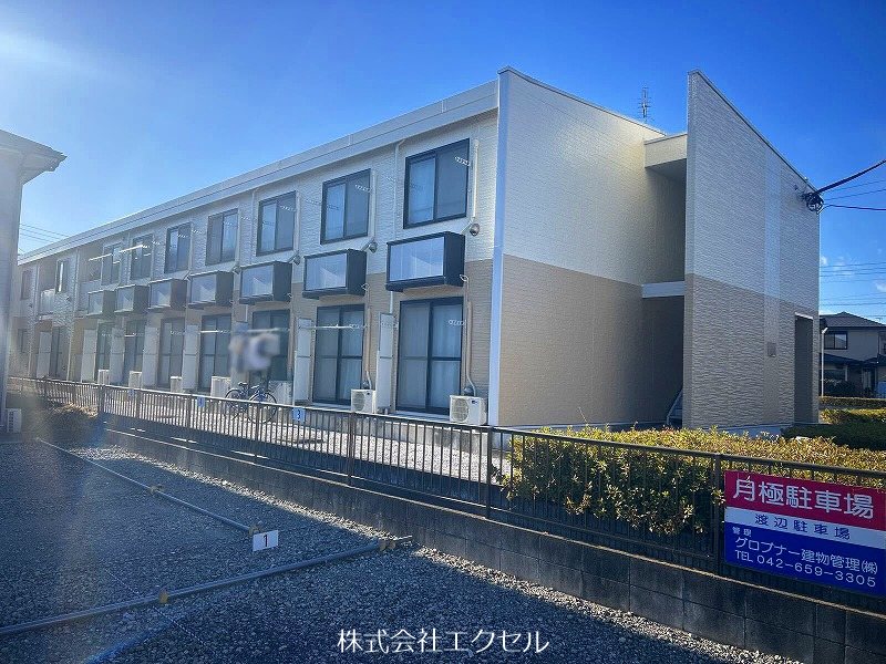 建物外観　周辺にスーパー等、商業施設が揃ってます。