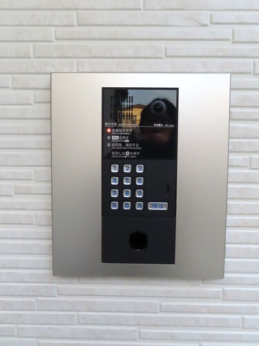 セキュリティ　オートロック　※前回募集時2020.1撮影