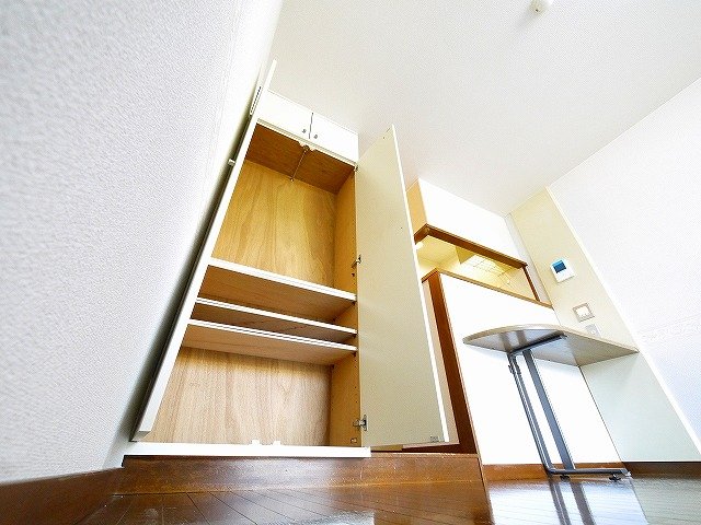 収納　収納のためのスペースです