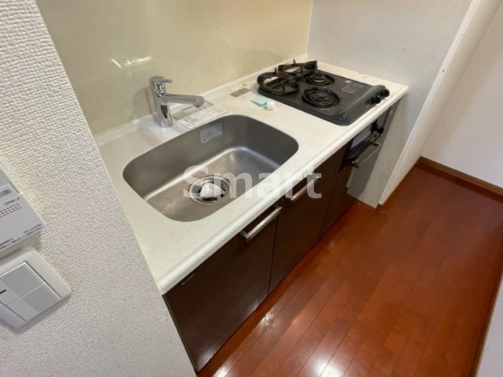 キッチン　ガスコンロ付き