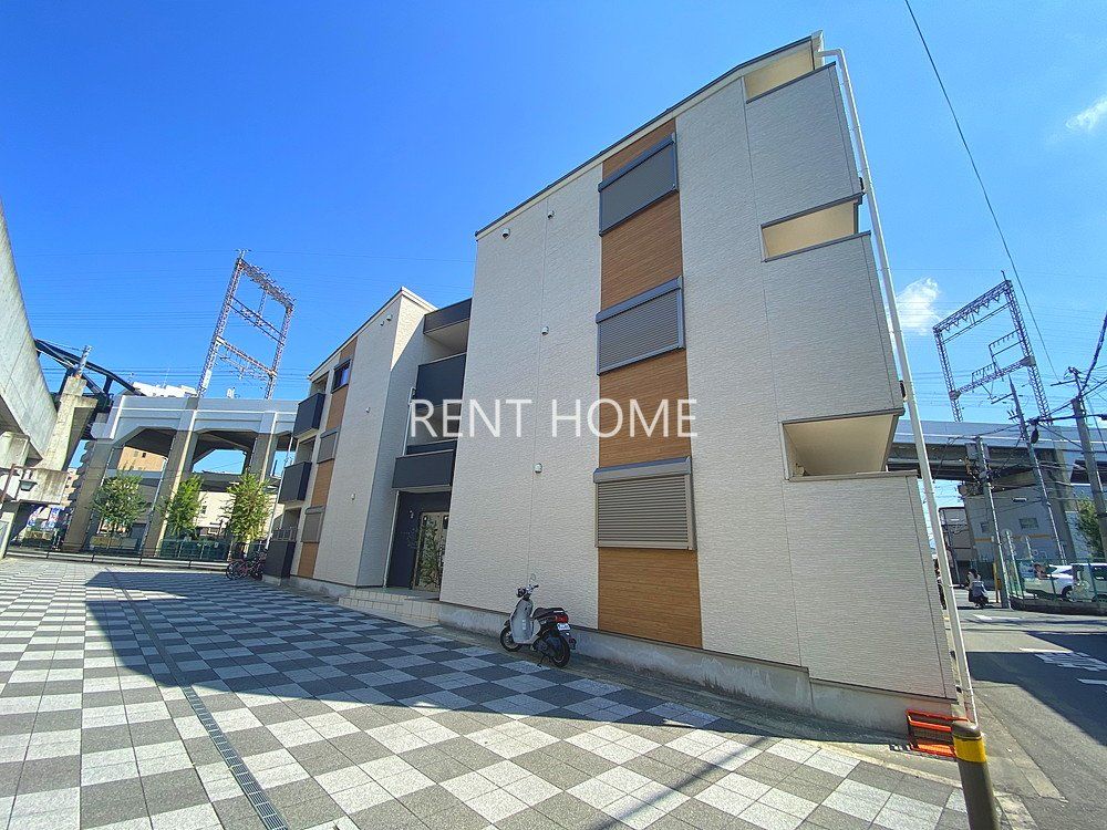 建物外観　H27年築のお洒落なアパート