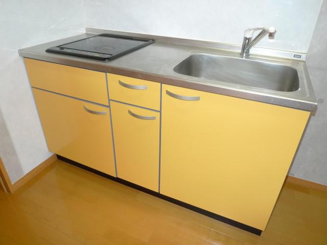 キッチン　※同タイプ部屋の写真です。