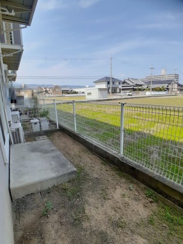 バルコニー　専用庭