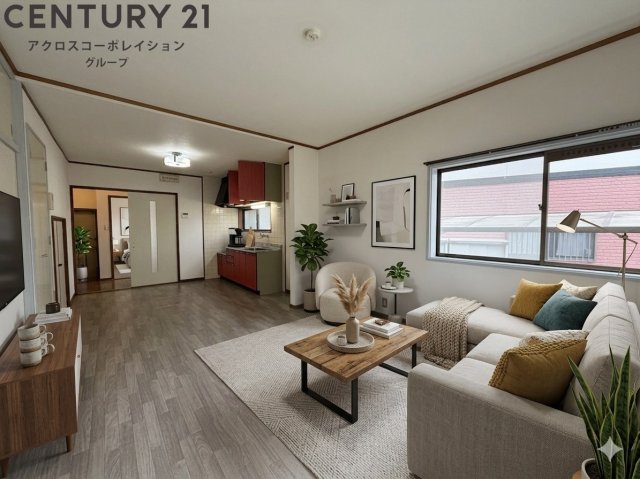 居室・リビング　14帖の広いリビングです♪