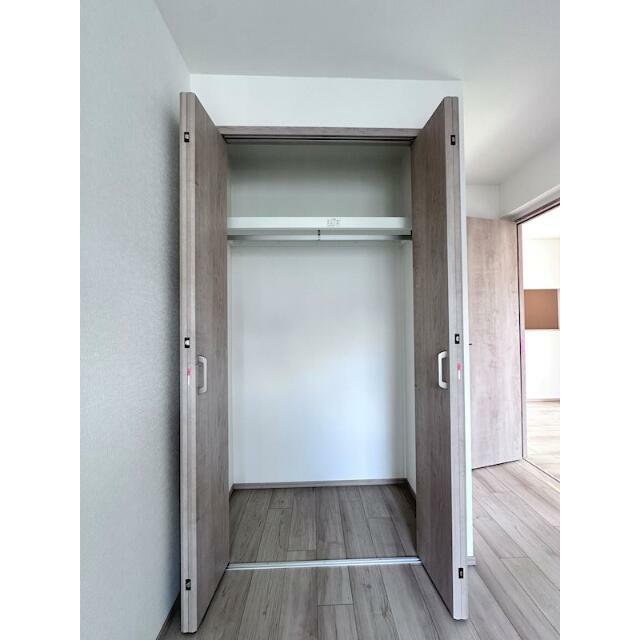 収納　寝室クローゼット